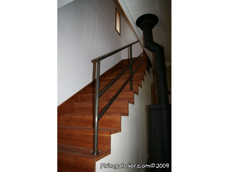rampe d'escalier